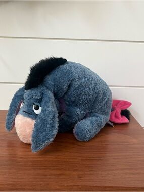 Vintage Disney Gund Winnie The Pooh Eeyore Stuffed Animal Soft Floppy Plush Toy